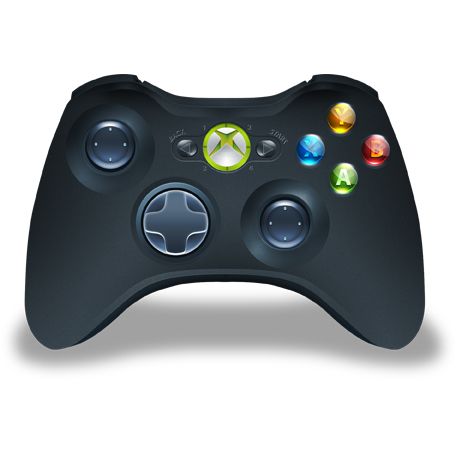 Xbox gamepad PNG    图片编号:17508