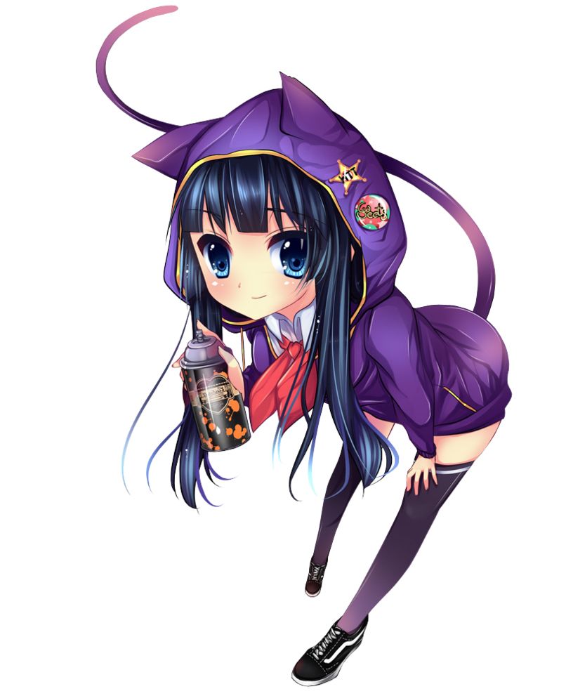 Anime girl PNG    图片编号:94139