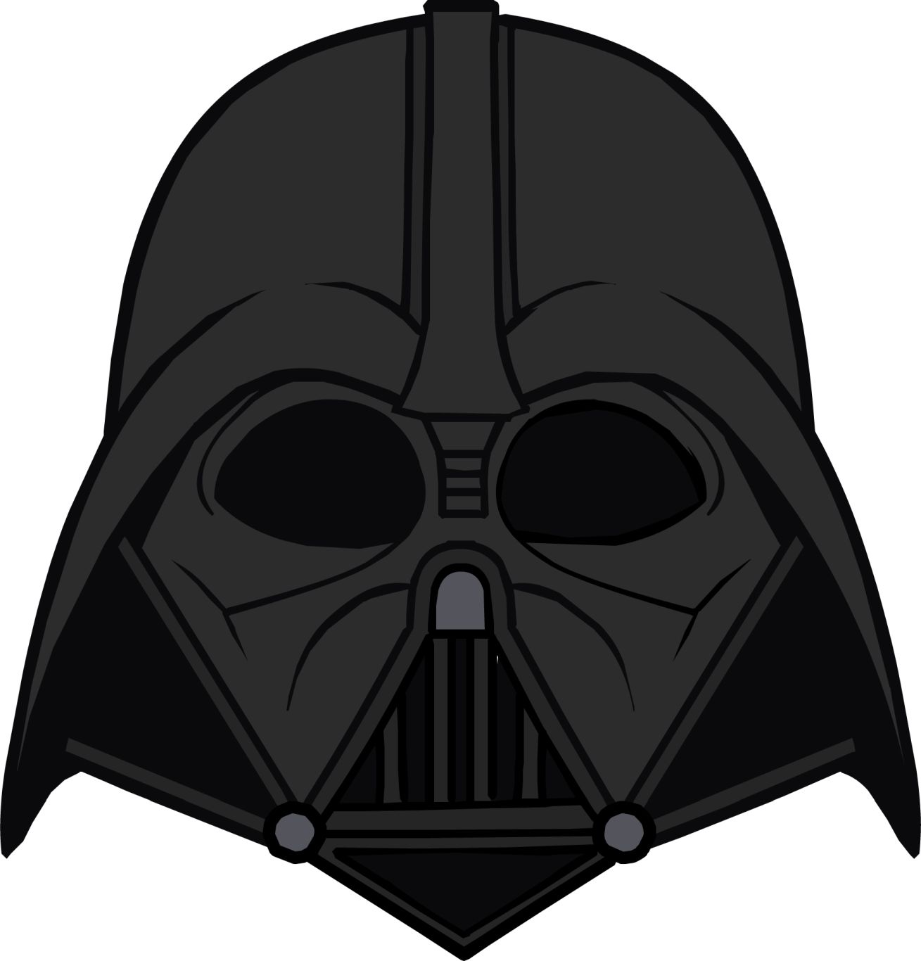 Darth Vader head PNG    图片编号:28335