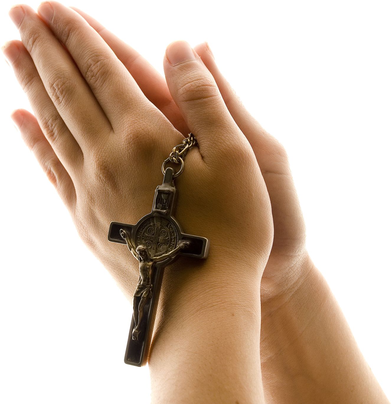 Praying hands PNG    图片编号:86377