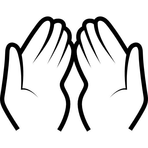 Praying hands PNG    图片编号:86379
