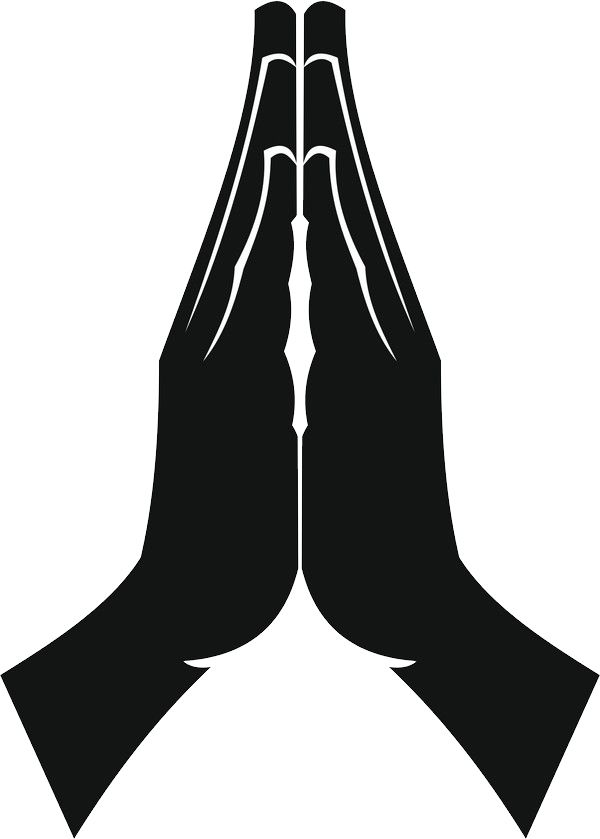 Praying hands PNG    图片编号:86384