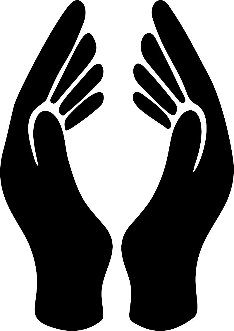 Praying hands PNG    图片编号:86385