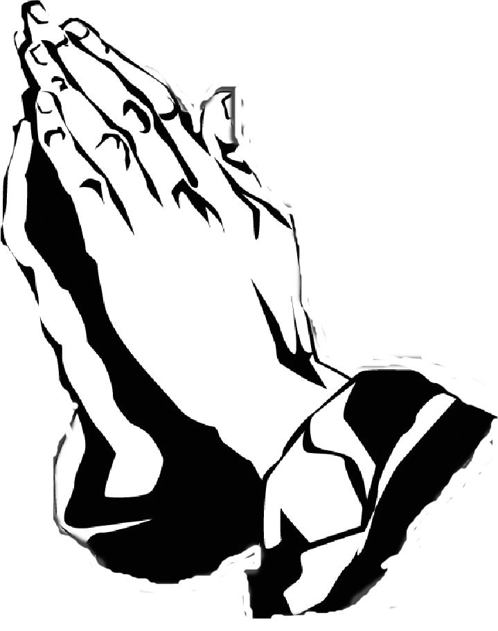 Praying hands PNG    图片编号:86404