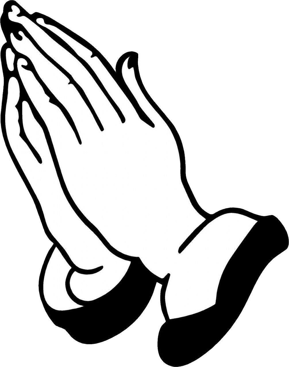 Praying hands PNG    图片编号:86366