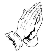 Praying hands PNG    图片编号:86411