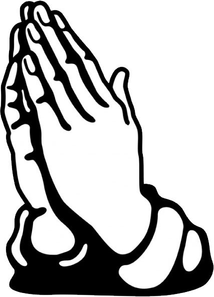 Praying hands PNG    图片编号:86367