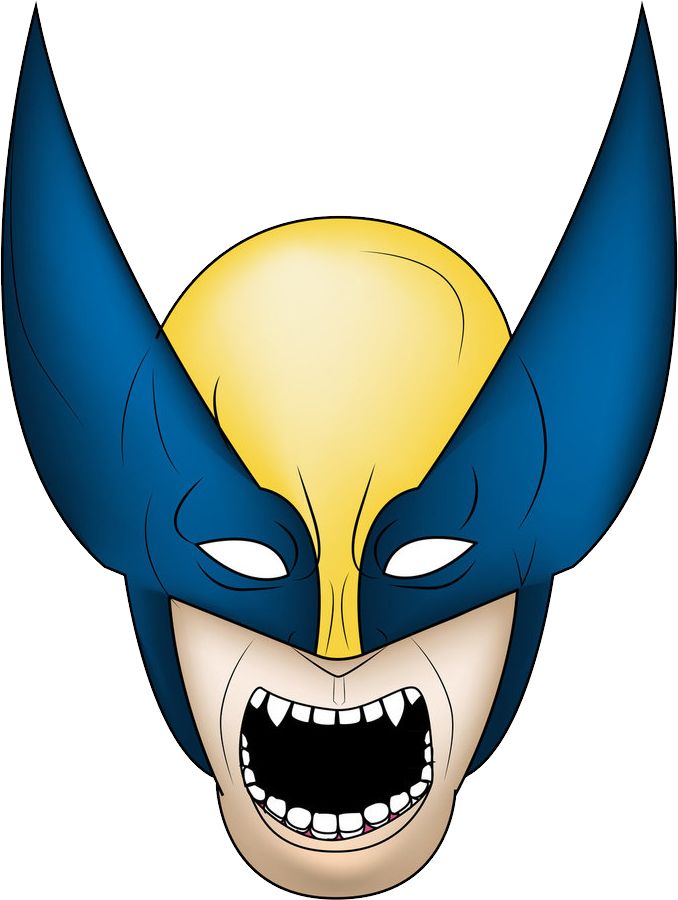 Wolverine mask PNG    图片编号:82296
