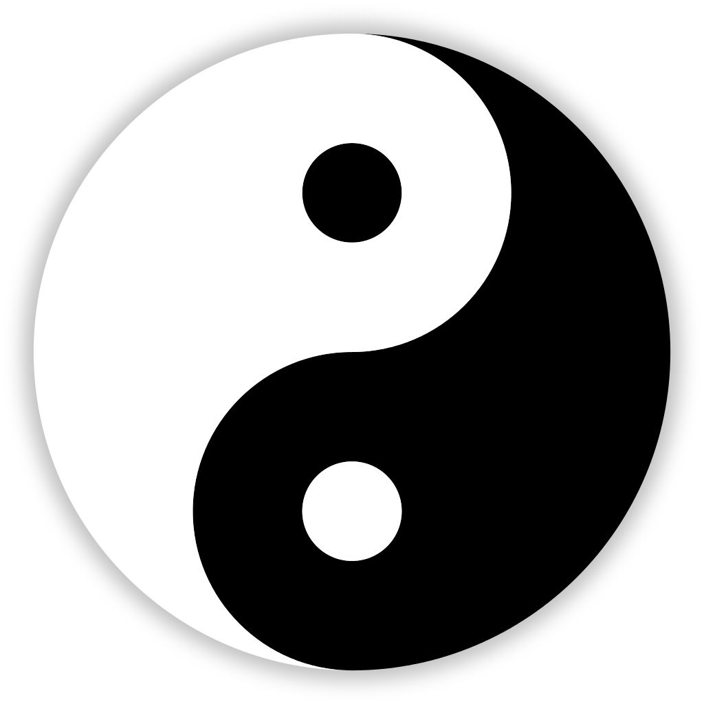 Yin and yang PNG    图片编号:100871