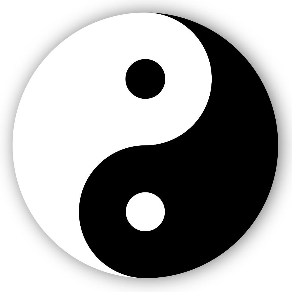 Yin and yang PNG    图片编号:100875