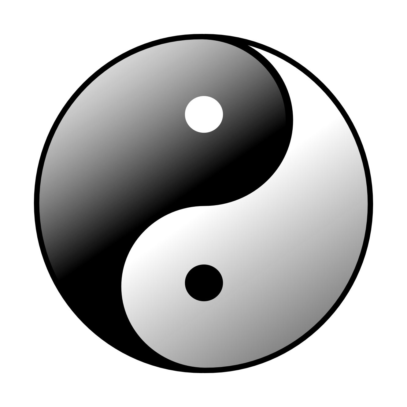 Yin and yang PNG    图片编号:100879