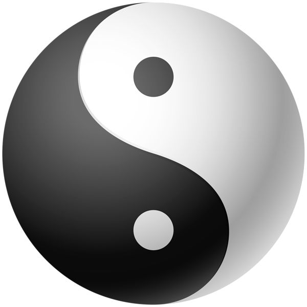 Yin and yang PNG    图片编号:100880