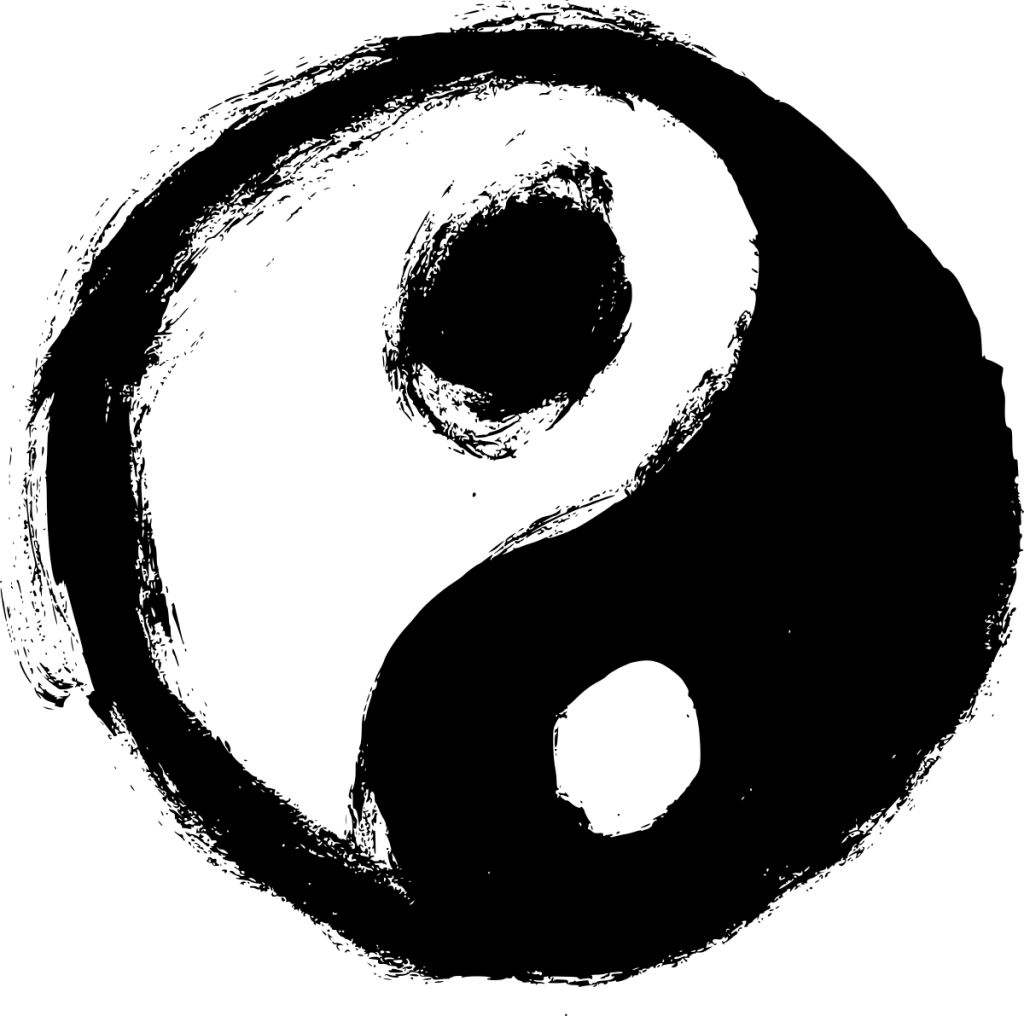 Yin and yang PNG    图片编号:100882