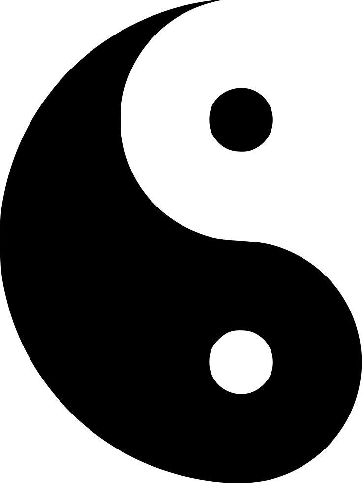 Yin and yang PNG    图片编号:100884