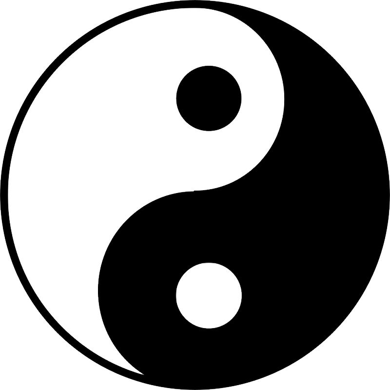 Yin and yang PNG    图片编号:100862