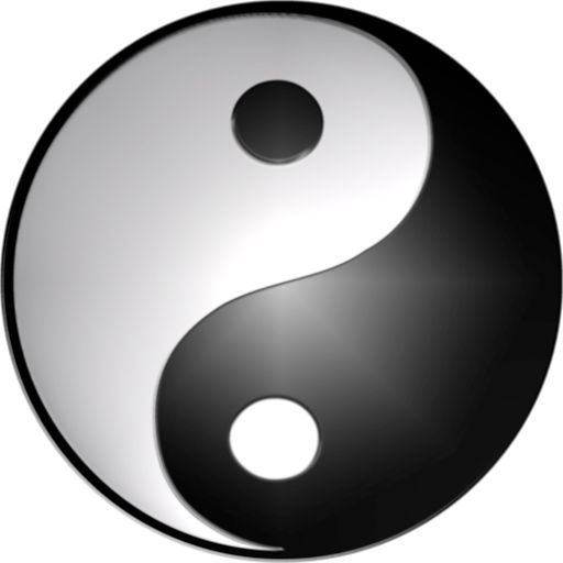 Yin and yang PNG    图片编号:100891