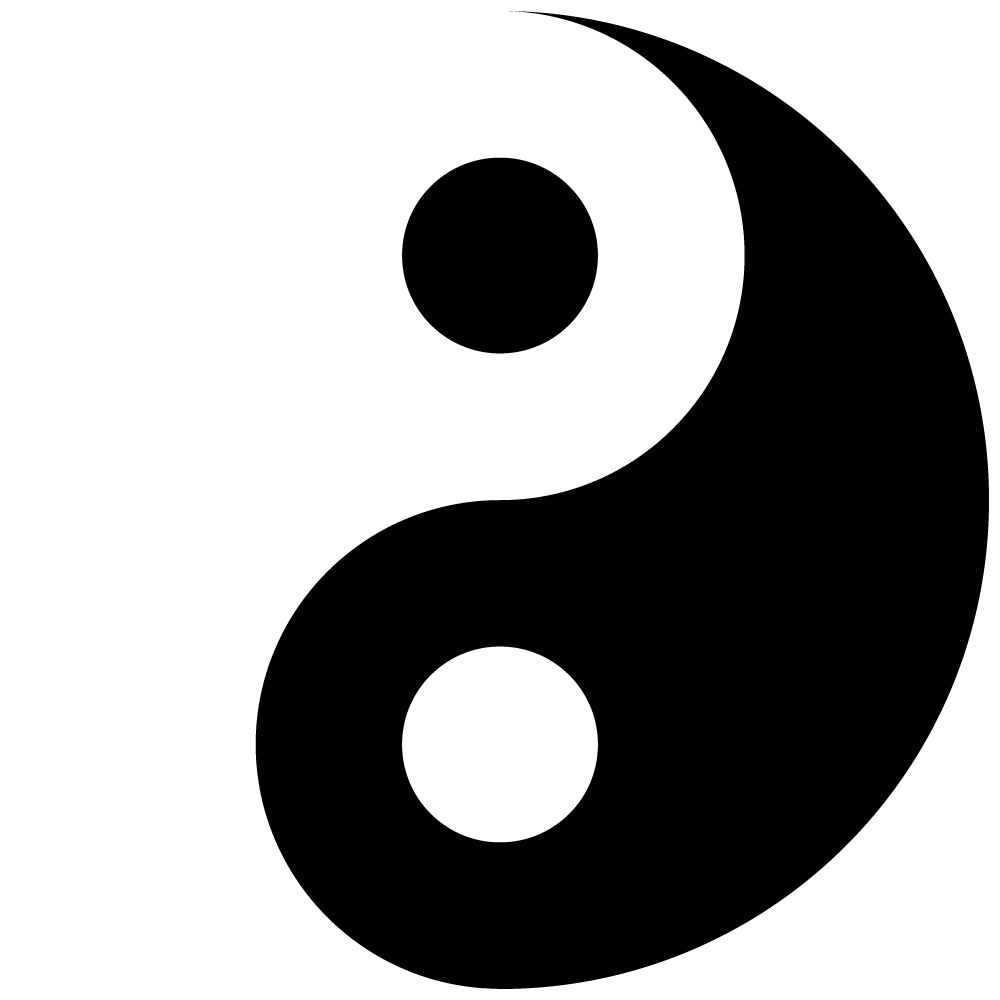 Yin and yang PNG    图片编号:100895