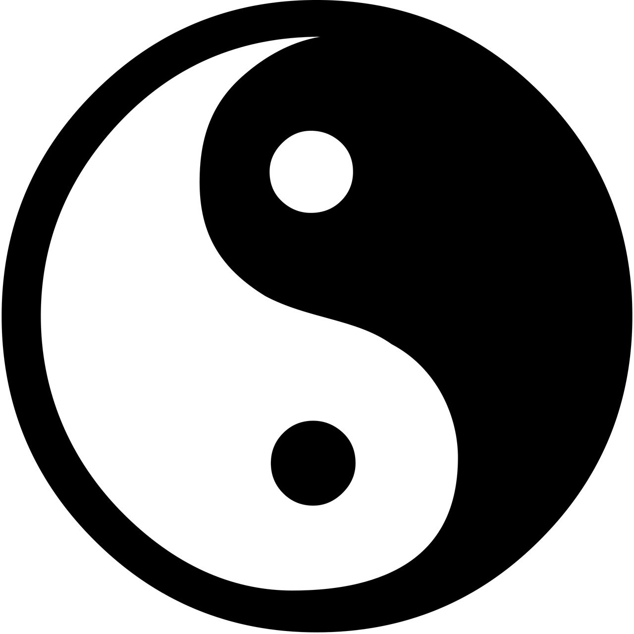 Yin and yang PNG    图片编号:100897