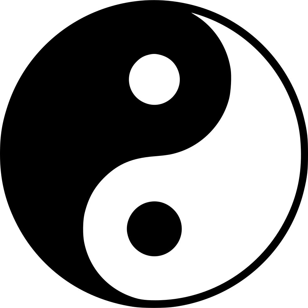 Yin and yang PNG    图片编号:100865