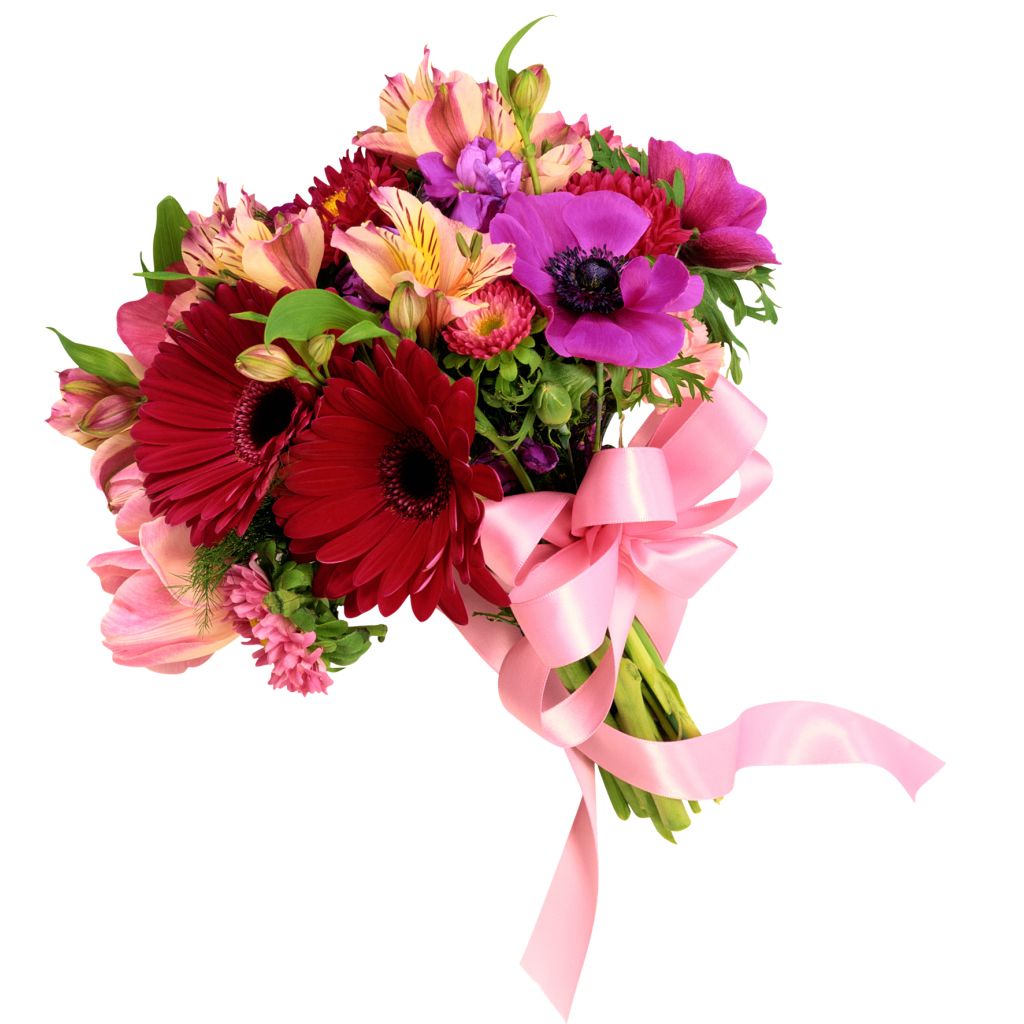 Bouquet flowers PNG    图片编号:21625