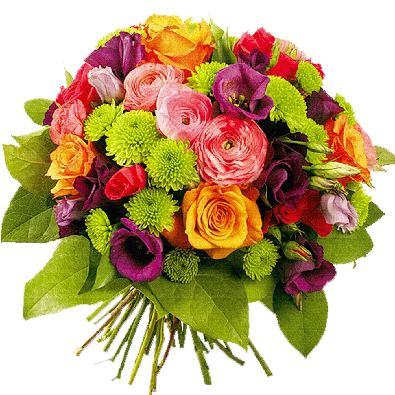 Bouquet flowers PNG    图片编号:21631