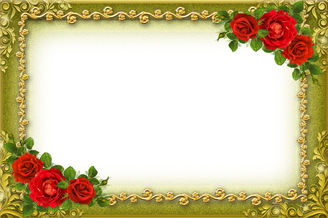 Floral frame PNG    图片编号:81211