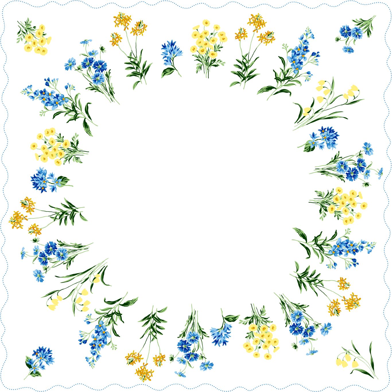 Floral frame PNG    图片编号:81276