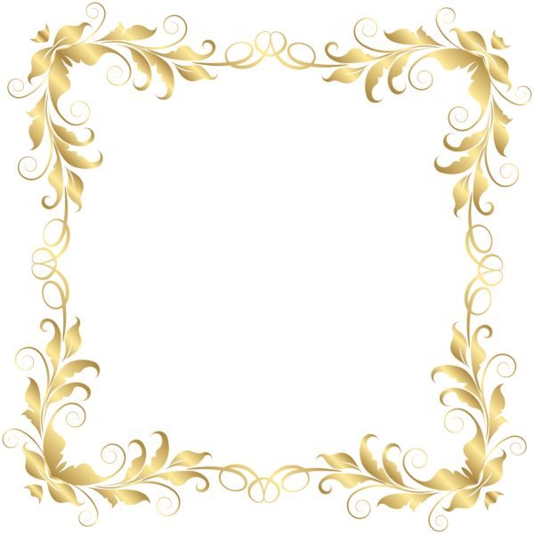 Floral frame PNG    图片编号:81073