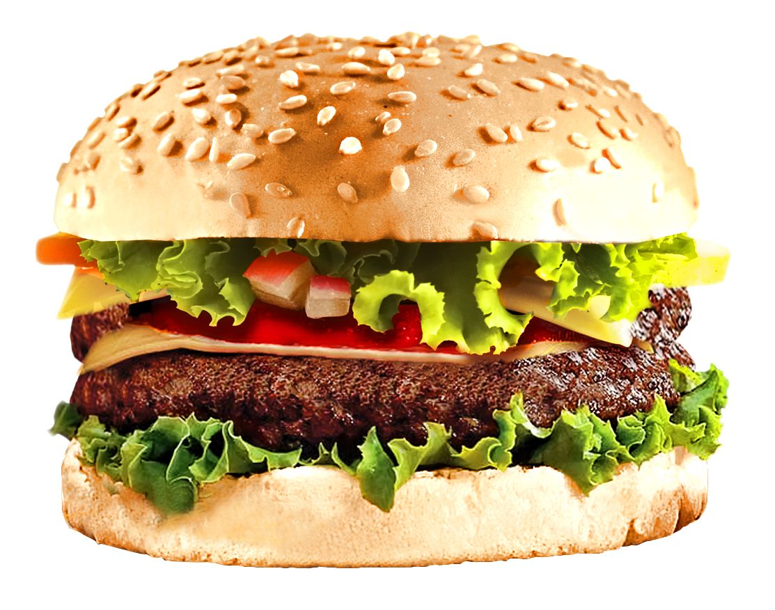 hamburger, burger PNG image    图片编号:4114