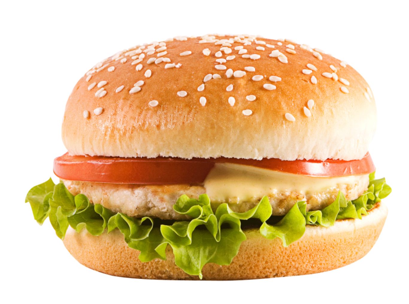 hamburger, burger PNG image    图片编号:4115