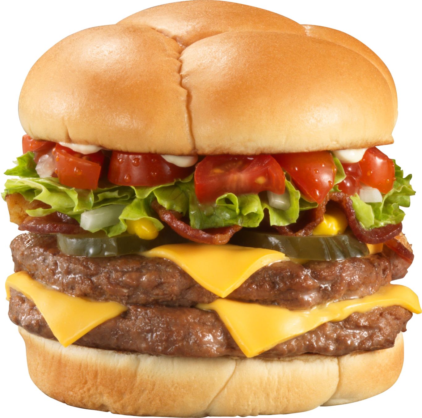 hamburger, burger PNG image    图片编号:4136