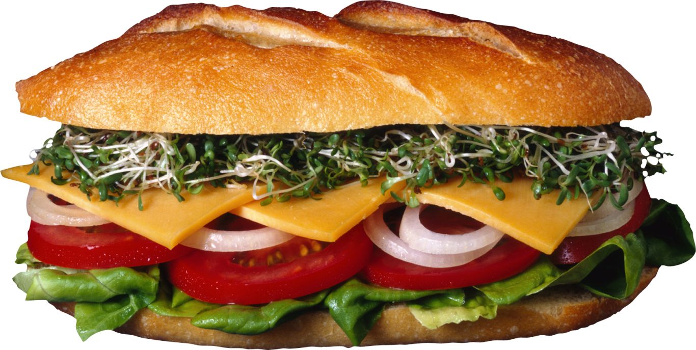 hamburger, burger PNG image    图片编号:4140