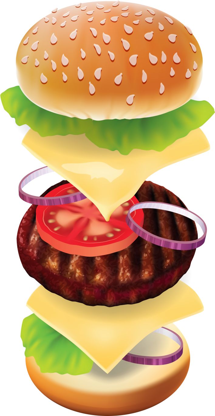 Hamburger PNG    图片编号:96769