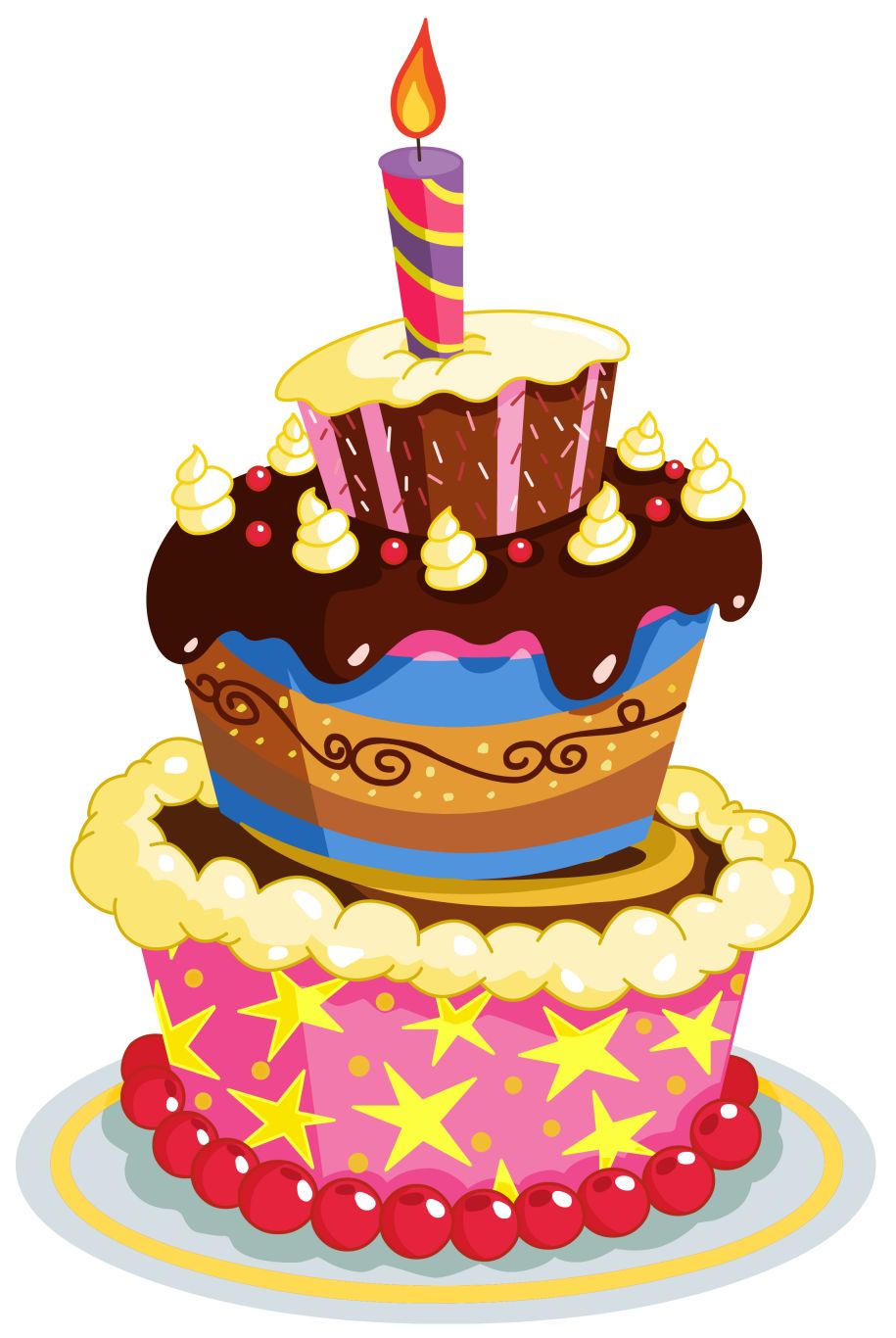 Birthday Cake PNG    图片编号:13106