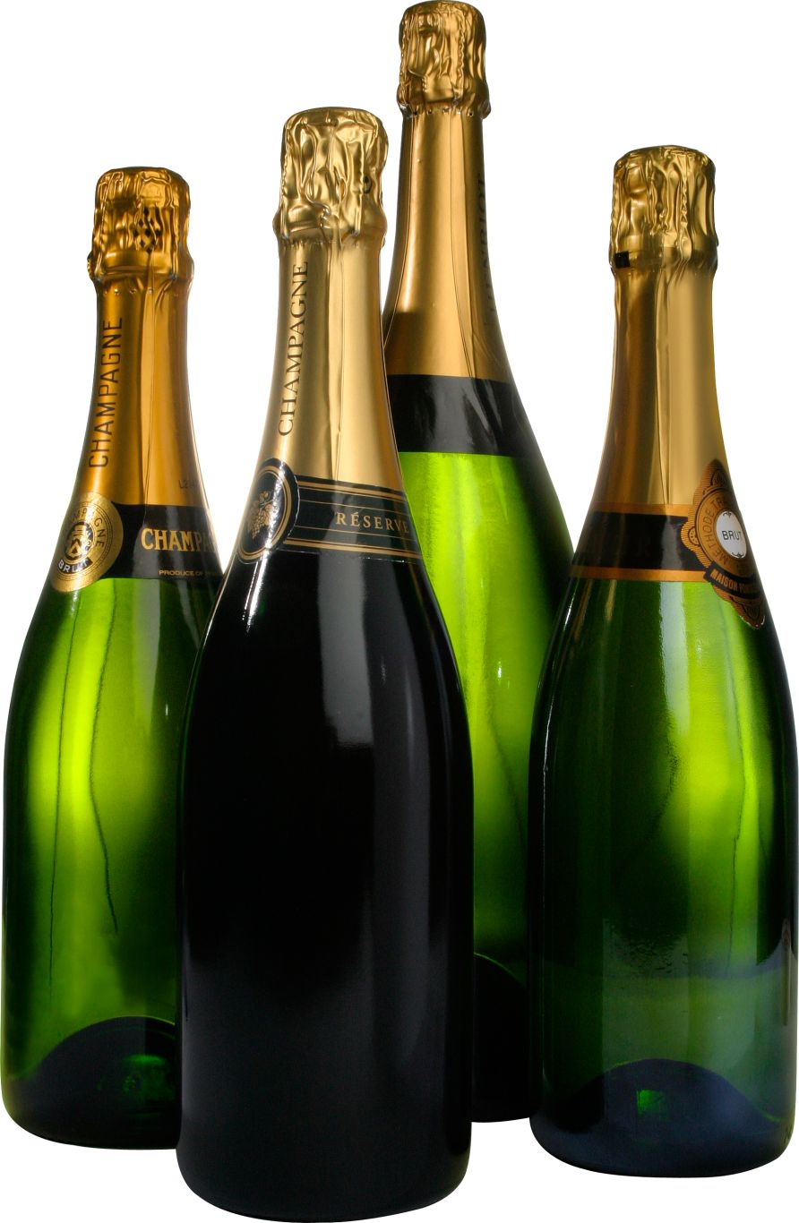 Champagne bottles PNG    图片编号:17429