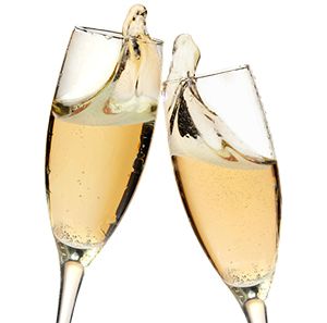 Champagne glasses PNG    图片编号:17457