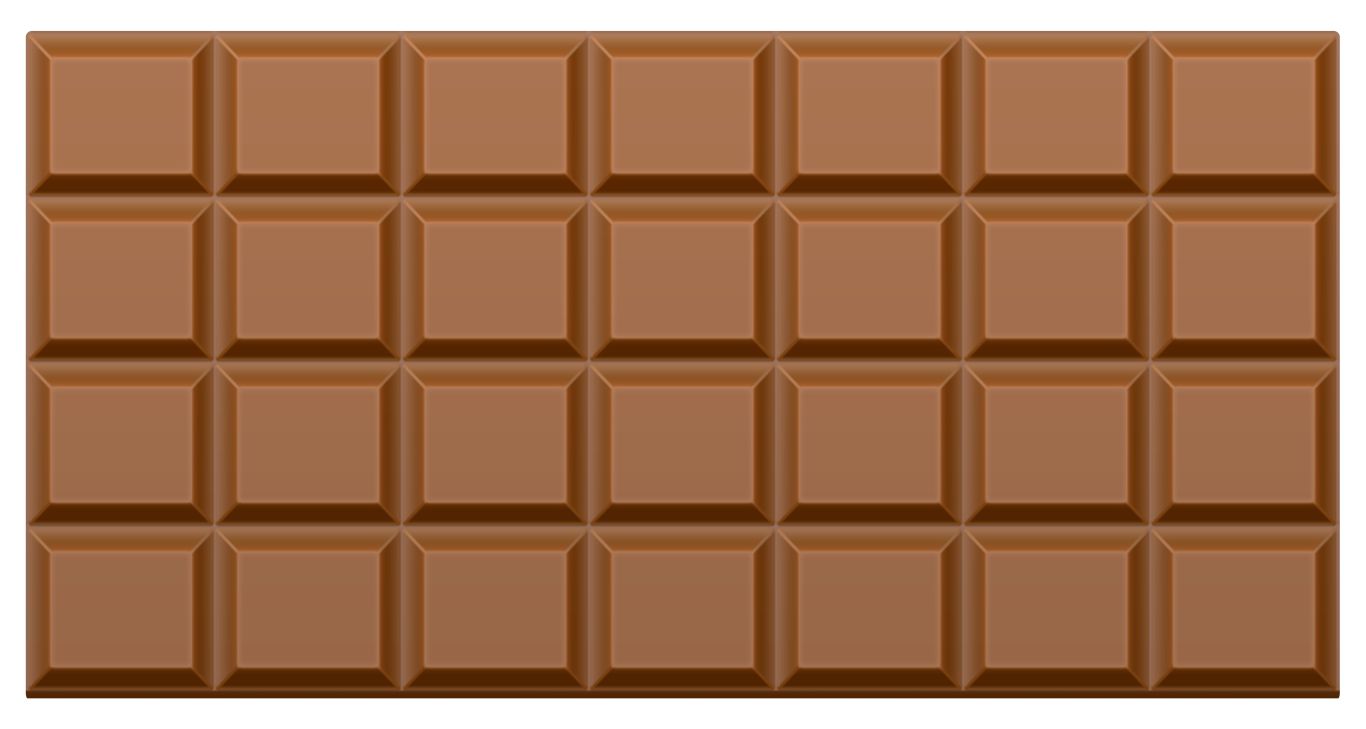 Chocolate bar PNG image    图片编号:4258