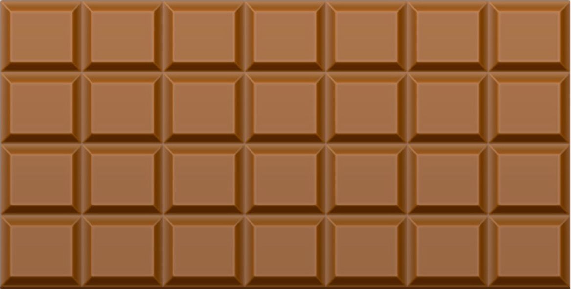 Chocolate bar PNG image    图片编号:4227