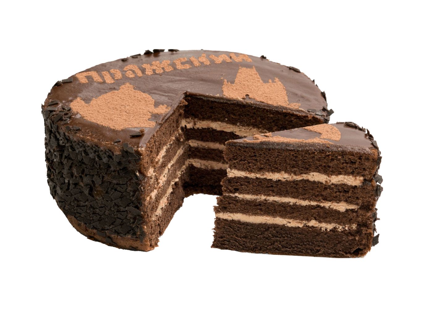 Chocolate cake PNG    图片编号:36739