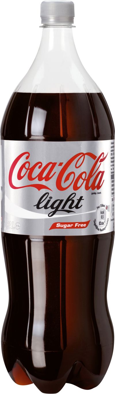 Coca cola light bottle PNG image    图片编号:8911