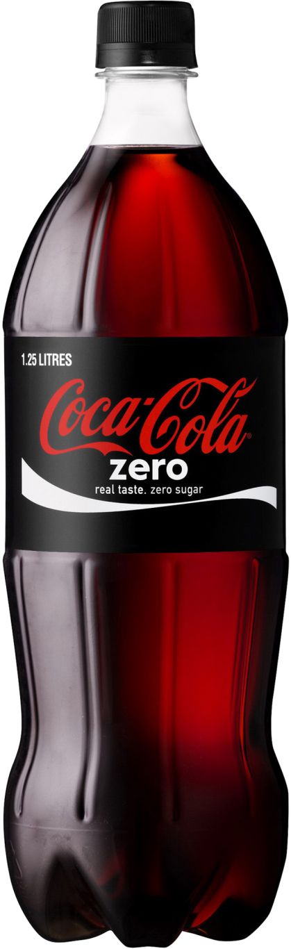 Coca cola zero bottle PNG image    图片编号:8913