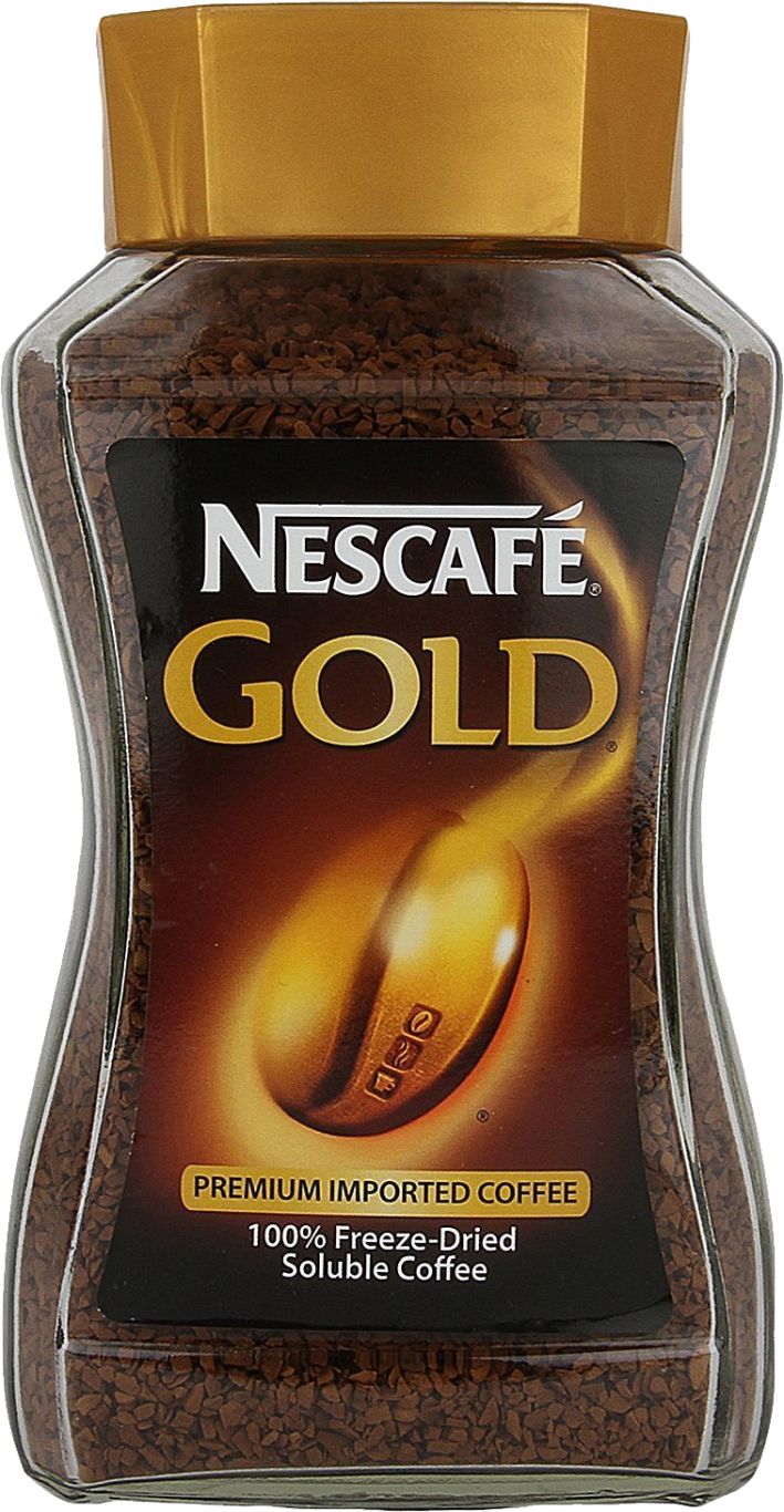 Coffee Nescafe Gold jar PNG    图片编号:17065