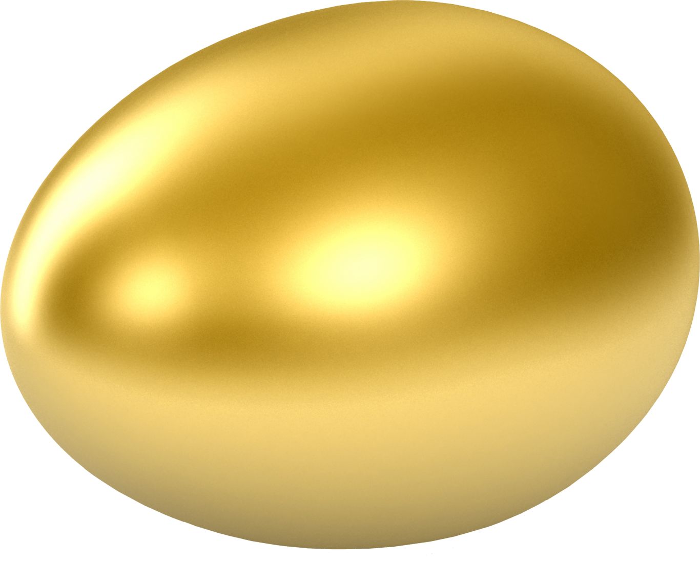 Gold egg PNG image    图片编号:4476