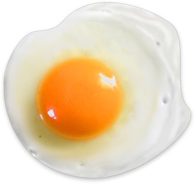 Fried egg PNG image    图片编号:4505