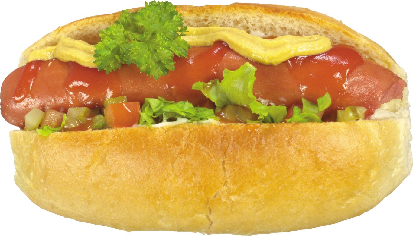 Hot dog PNG image    图片编号:10191