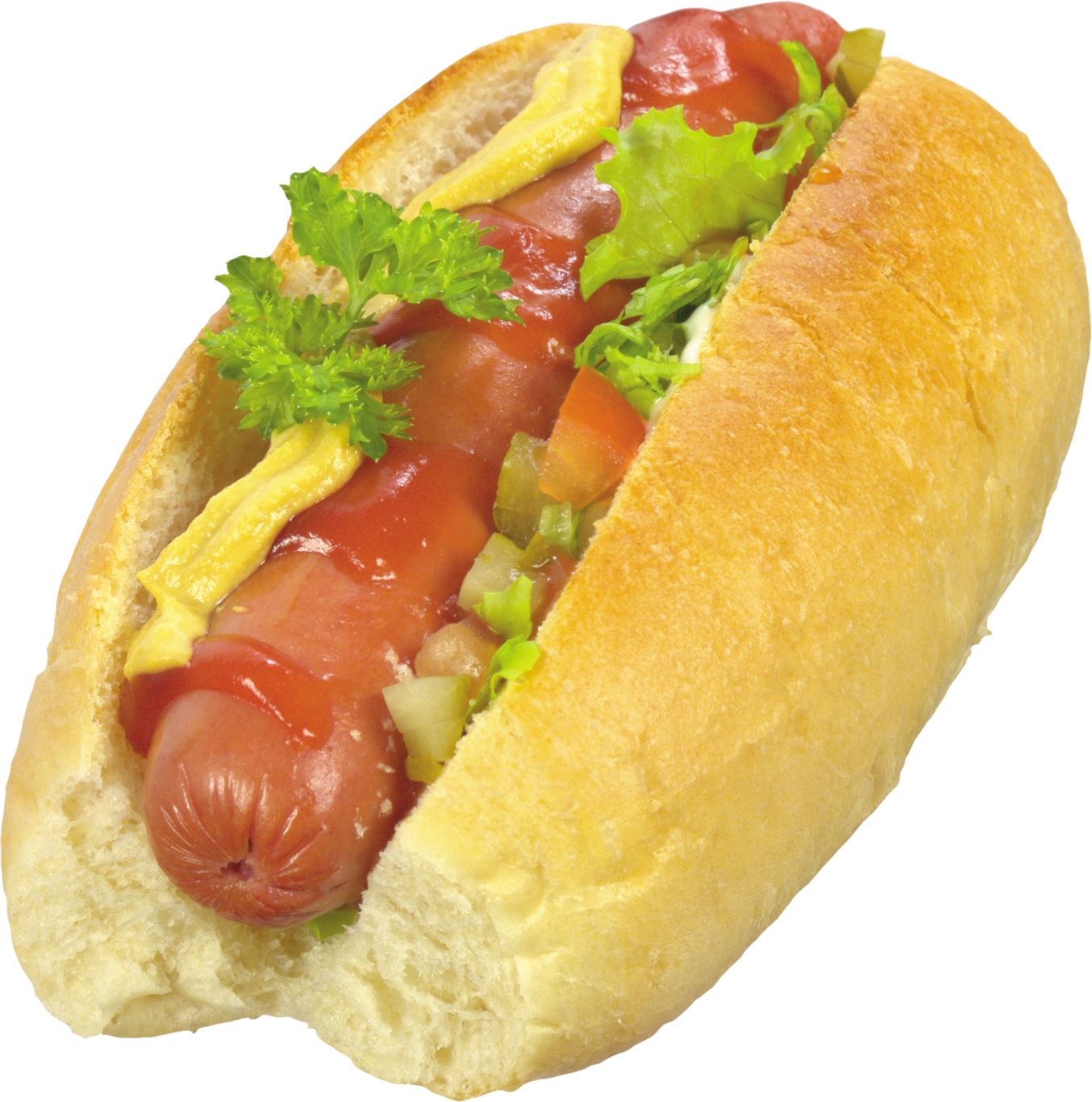 Hot dog PNG image    图片编号:10192