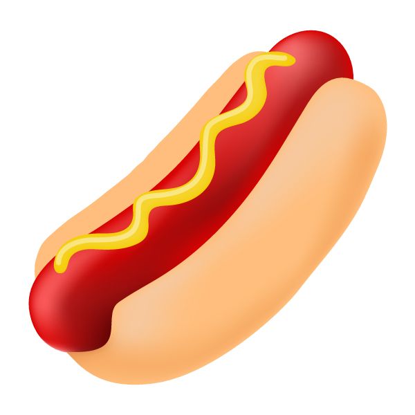Hot dog PNG image    图片编号:10212