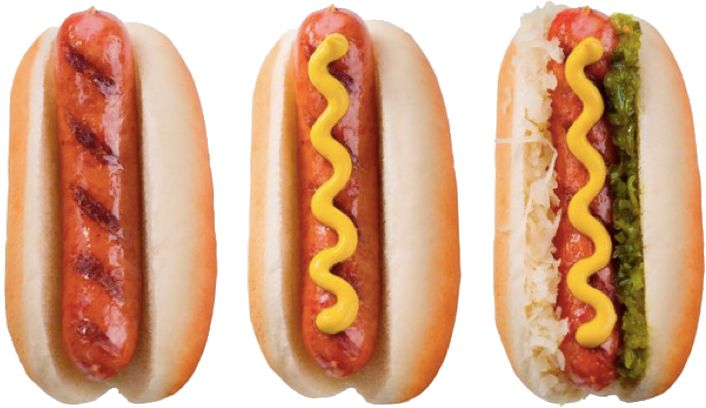 Hot dogs PNG image    图片编号:10216