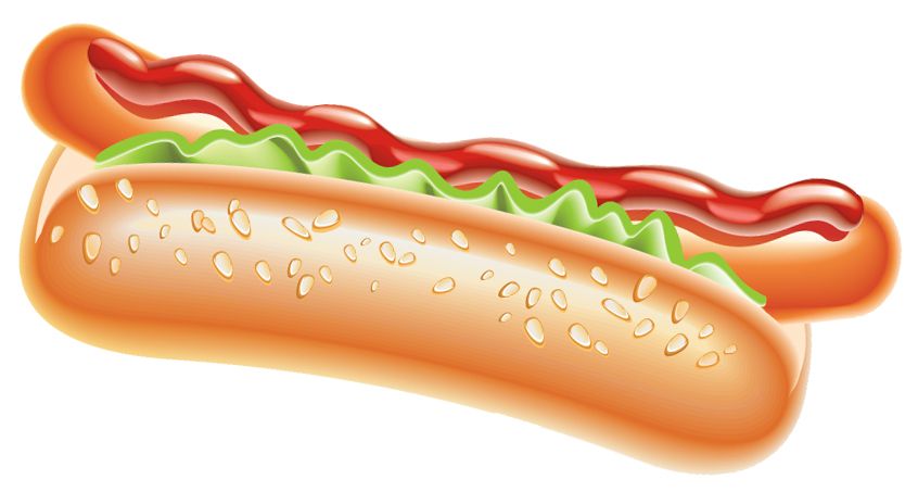 Hot dog PNG image    图片编号:10224