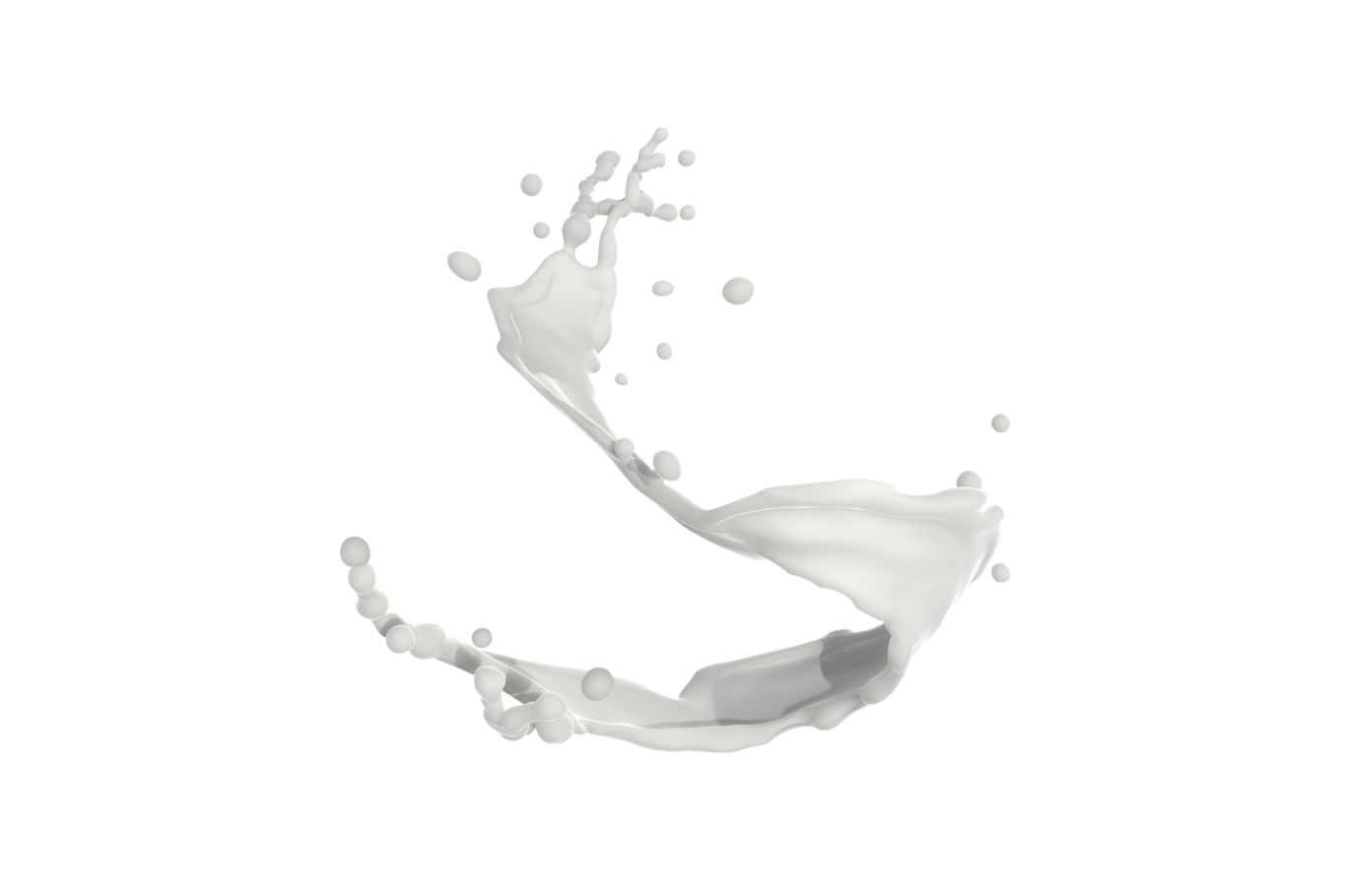 Milk splashes PNG    图片编号:12724